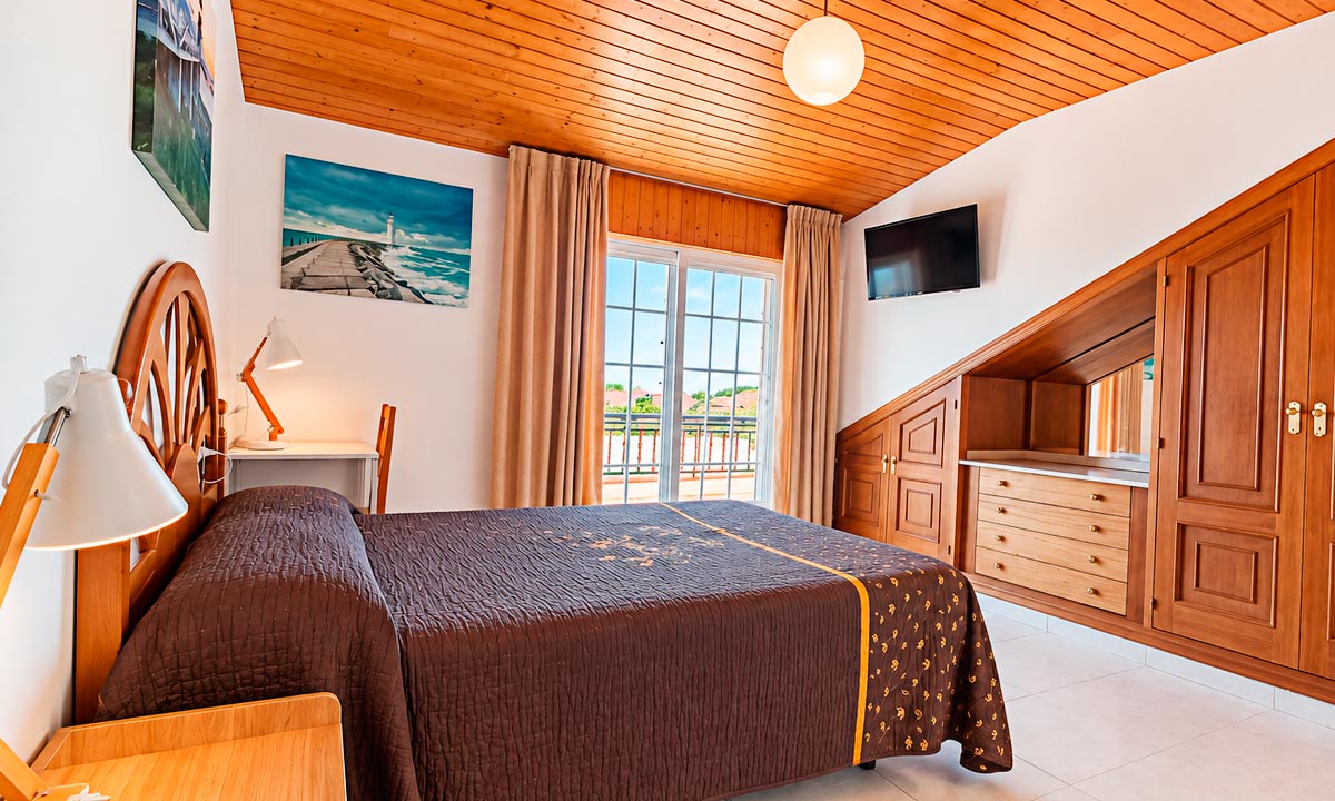 Habitación de matrimonio con terraza